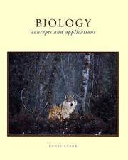 Biology With Infotrac: Concepts and Applications With Cd-Rom