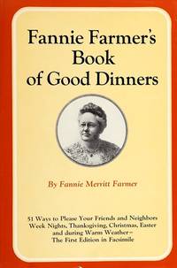 image of Fannie Farmer's Book of Good Dinners