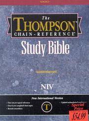 image of Thompson Chain Reference Bible (Style 809burgundy) - Regular Size NIV Frank Charles Thompson