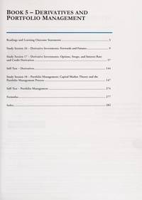 KAPLAN SCHWESER NOTES FOR THE 2011 CFA EXAM LEVEL 2 BOOK 5 (DERIVATIVES AND PORTFOLIO MANAGEMENT)