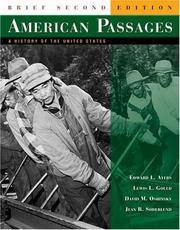 cover of American Passages: A History of the United States, Brief Edition