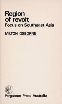 cover of Region of Revolt: Focus on South East Asia