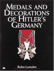 Medals and Decorations of Hitler's Germany