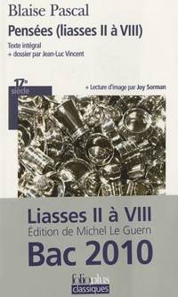 Pensees (ISBN: 9782070359332)