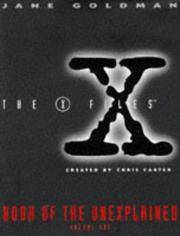 The X Files Book Of The Unexplained