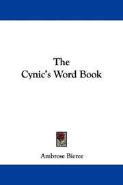 image of The Cynic's Word Book