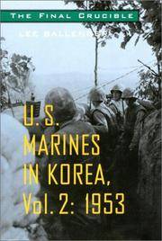 U.S.Marines in Korea: The Final Crucible, 1953 v. 2