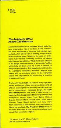 The Architect's Office.; Translated by Ernst van Haagen