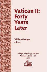 Vatican II: Forty Years Later
