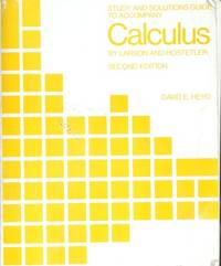 Study and solutions guide to accompany Calculus