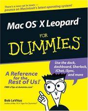 Mac OS X Leopard for Dummies