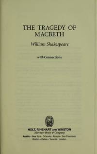 image of The Tragedy of Macbeth: With Connections (Hrw Classics Library)