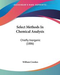Select Methods In Chemical Analysis