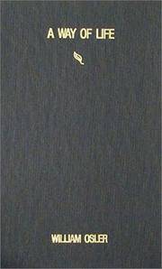 cover of Way of Life: An Address to Yale Students, Sunday Evening, April 20,1913