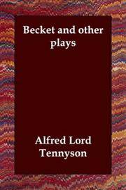 image of Becket and other plays