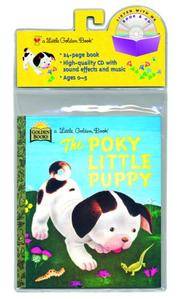 cover of The Poky Little Puppy (Little Golden Book & CD)