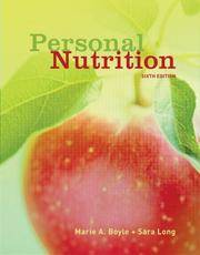 cover of Personal Nutrition (with InfoTrac 1-Semester Printed Access Card) (Available Titles CengageNOW)