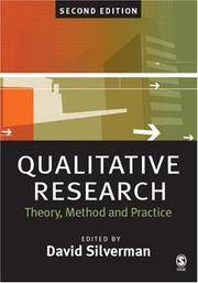 Qualitative Research: Theory, Method and Practice by Silverman, David [Editor] - 2004-05-25