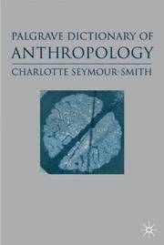 Palgrave Dictionary Of Anthropology