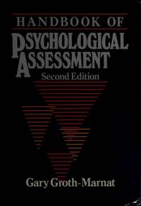 Handbook of Pyschological Assessment