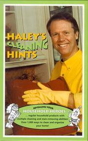 Haley's Cleaning Hints Haley, Graham and Haley, Rosemary