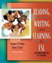 image of Reading, Writing and Learning in ESL: A Resource Book for K-12 Teachers (4th Edition)