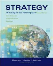 cover of Strategy: Core Concepts, Analytical Tools, Readings with Online Learning Center with Premium Content Card
