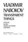 Transparent Things de Nabokov, VladÃ�Â­mir