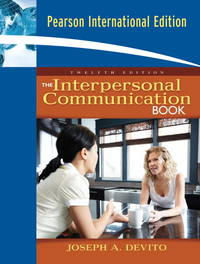 The Interpersonal Communication Book by DEVITO  Joseph A - 2009