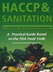 Haccp  Sanitation In Restaurants and Food Service Operations