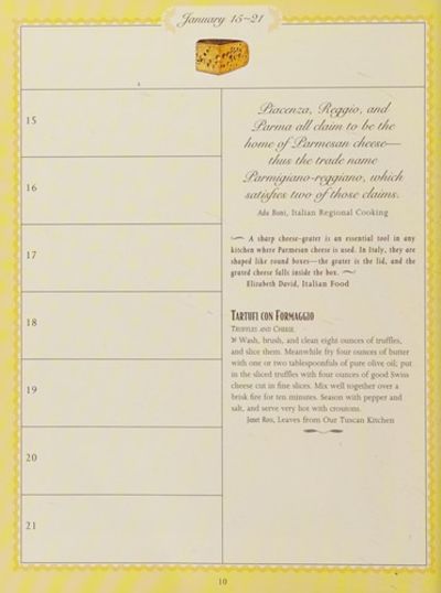 The Italian Food Lover's Book of Days