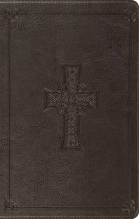 ESV Value Thinline Bible (TruTone, Charcoal, Celtic Cross Design)