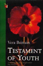 cover of Testament of youth: an autobiographical study of the years 1900-1925