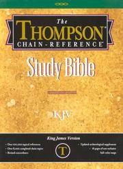 image of Thompson Chain Reference Bible (Style 507gray) - Regular Size KJV - Deluxe Kirvella