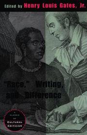 Race,&quot; Writing, and Difference (A Critical Inquiry Book) de Editor-Henry Louis Gates Jr.; Editor-Kwame Anthony Appiah - 1992-12-08