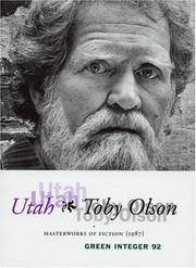 cover of Utah (Green Integer)