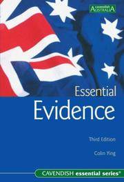 Essential Evidence (Australian Essential Series)