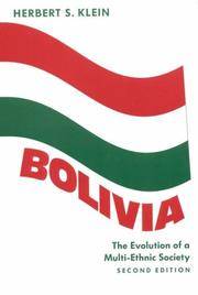 image of Bolivia: The Evolution of a Multi-Ethnic Society (Latin American Histories)