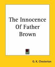 image of The Innocence Of Father Brown