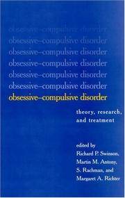 Obsessive-Compulsive Disorder: Theory, Research, and Treatment