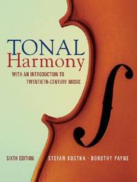 image of Tonal Harmony: With an Introduction to Twentieth Century Music