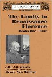 FAMILY IN RENAISSANCE FLORENCE-BKS.1-4 by ALBERTI