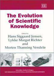 The Evolution of Scientific Knowledge (New Horizons in Institutional and Evolutionary Economics)