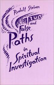 image of True and False Paths in Spiritual Investigation