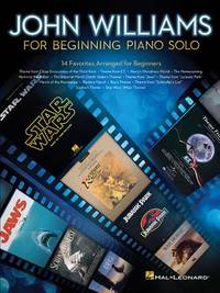 John Williams for Beginning Piano Solo  Easy Piano Sheet Music Songbook for Kids Students...