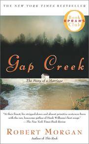image of Gap Creek: The Story of a Marriage (Oprah's Book Club)