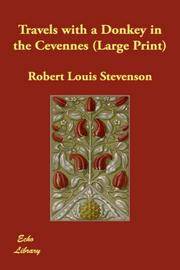 cover of Travels with a Donkey in the Cevennes (Large Print)