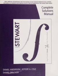 Complete Solutions Manual for Single Variable Calculus: Early Transcendentals, 7th Edition