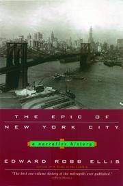 image of The Epic of New York City: A Narrative History