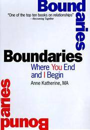Boundaries: Where You End and I Begin